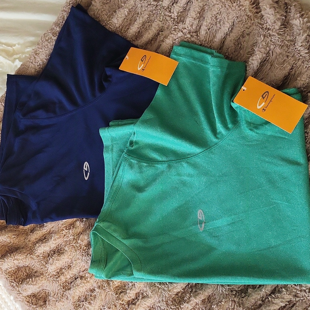 NWT Men's Champion DUO DRY+ Short Sleeve Tee's🏝 BUNDLE!!